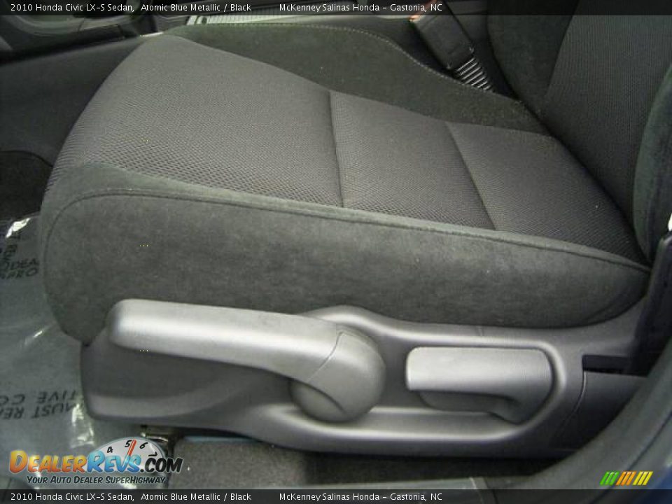 2010 Honda Civic LX-S Sedan Atomic Blue Metallic / Black Photo #9
