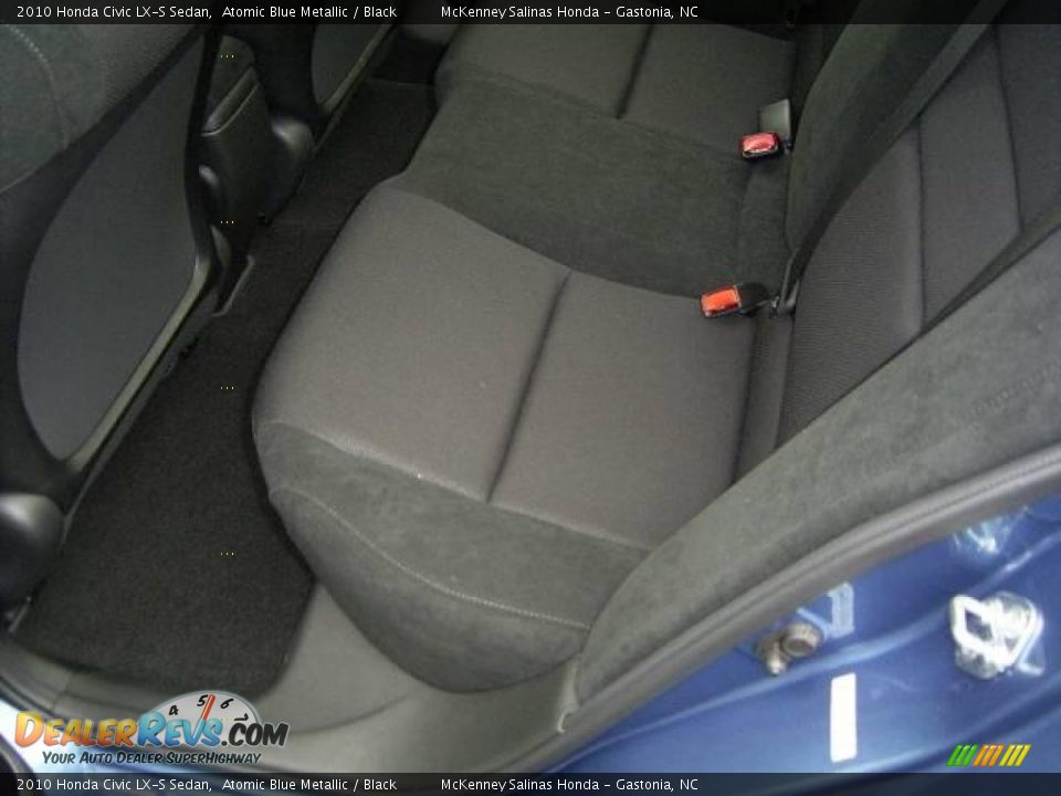 2010 Honda Civic LX-S Sedan Atomic Blue Metallic / Black Photo #12