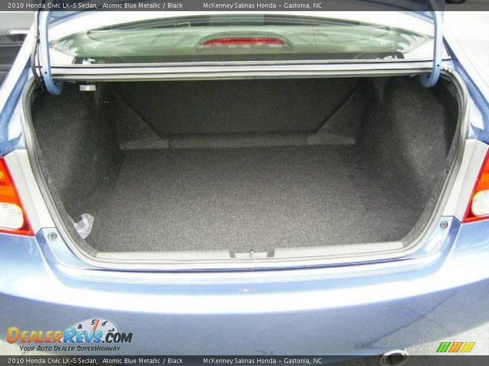 2010 Honda Civic LX-S Sedan Atomic Blue Metallic / Black Photo #13