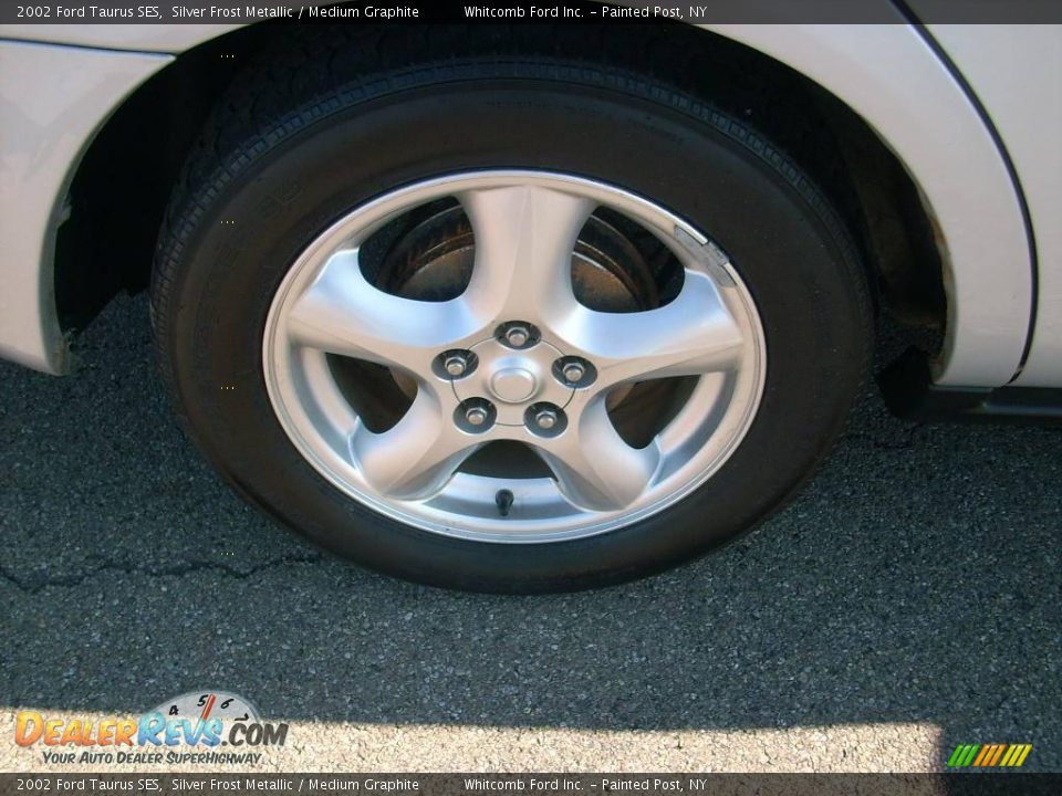 2002 Ford Taurus SES Silver Frost Metallic / Medium Graphite Photo #5