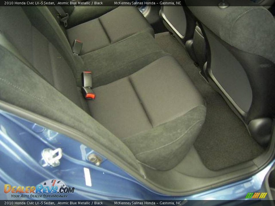 2010 Honda Civic LX-S Sedan Atomic Blue Metallic / Black Photo #14