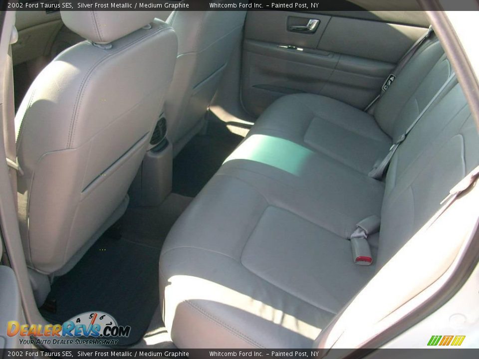 2002 Ford Taurus SES Silver Frost Metallic / Medium Graphite Photo #8