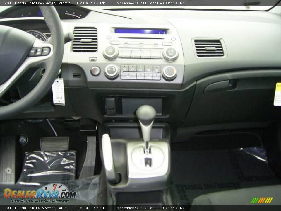 2010 Honda Civic LX-S Sedan Atomic Blue Metallic / Black Photo #23