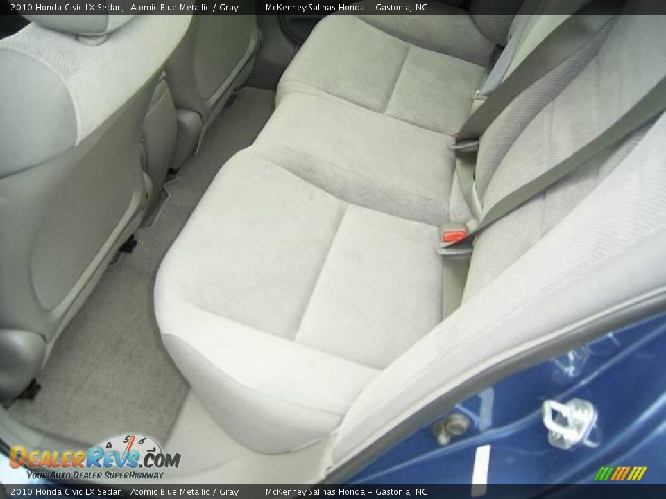2010 Honda Civic LX Sedan Atomic Blue Metallic / Gray Photo #12