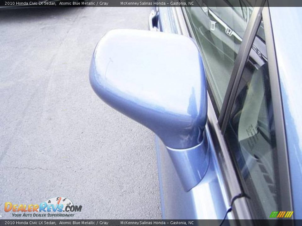 2010 Honda Civic LX Sedan Atomic Blue Metallic / Gray Photo #19