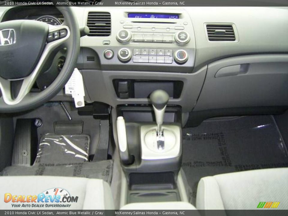 2010 Honda Civic LX Sedan Atomic Blue Metallic / Gray Photo #23