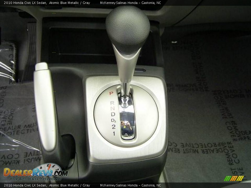 2010 Honda Civic LX Sedan Atomic Blue Metallic / Gray Photo #24