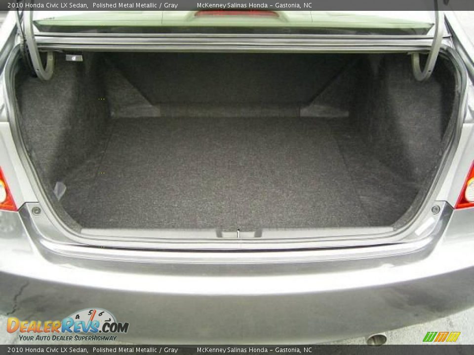 2010 Honda Civic LX Sedan Polished Metal Metallic / Gray Photo #13
