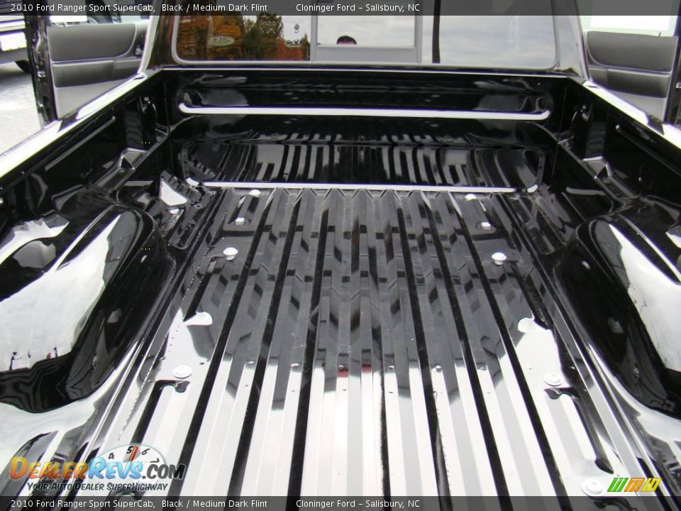 2010 Ford Ranger Sport SuperCab Black / Medium Dark Flint Photo #9