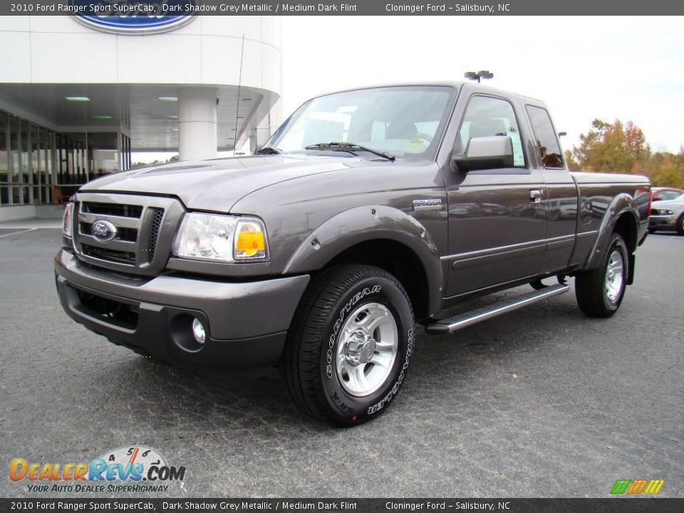 2010 Ford Ranger Sport SuperCab Dark Shadow Grey Metallic / Medium Dark Flint Photo #6