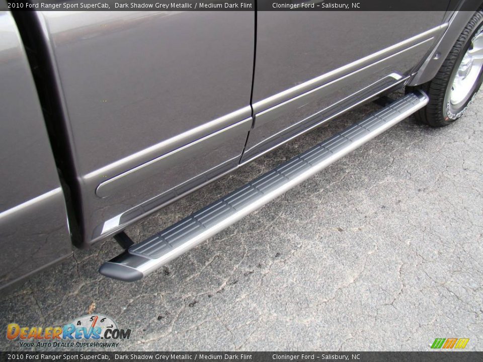 2010 Ford Ranger Sport SuperCab Dark Shadow Grey Metallic / Medium Dark Flint Photo #13