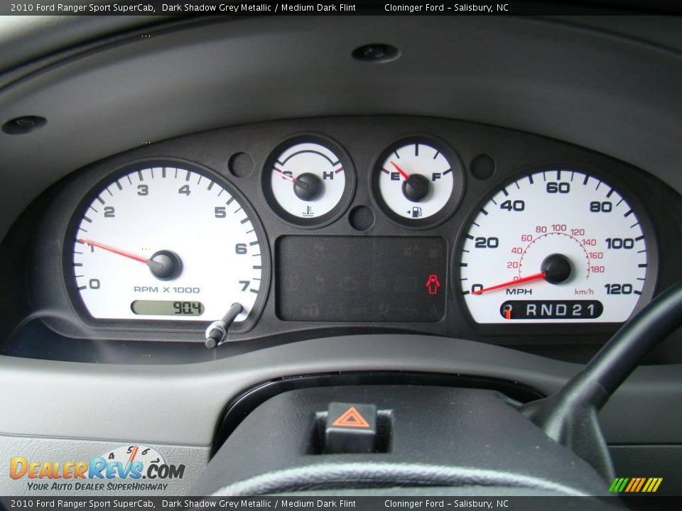 2010 Ford Ranger Sport SuperCab Dark Shadow Grey Metallic / Medium Dark Flint Photo #17