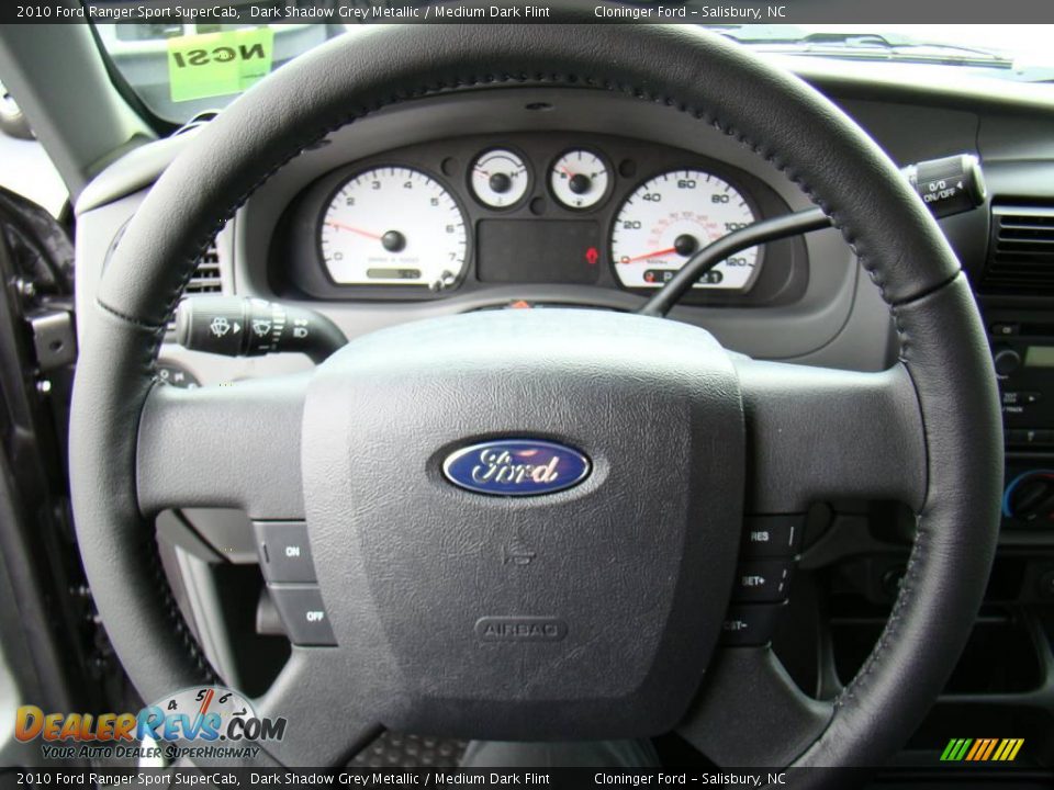 2010 Ford Ranger Sport SuperCab Dark Shadow Grey Metallic / Medium Dark Flint Photo #18