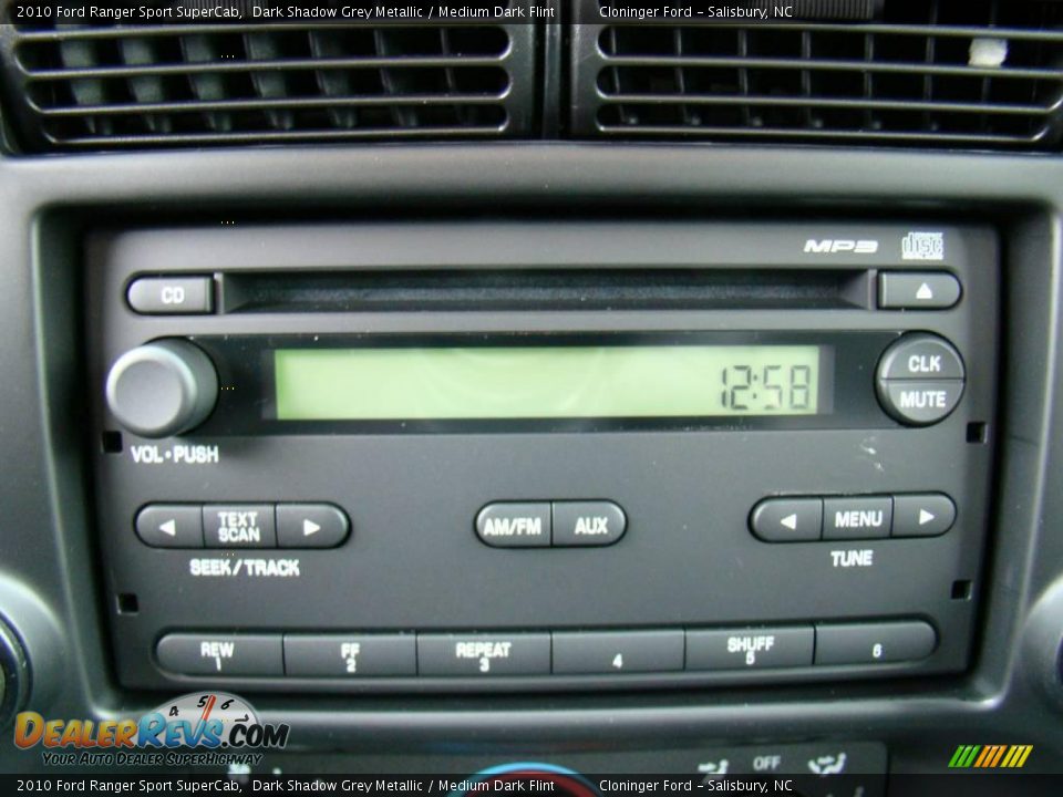 2010 Ford Ranger Sport SuperCab Dark Shadow Grey Metallic / Medium Dark Flint Photo #19