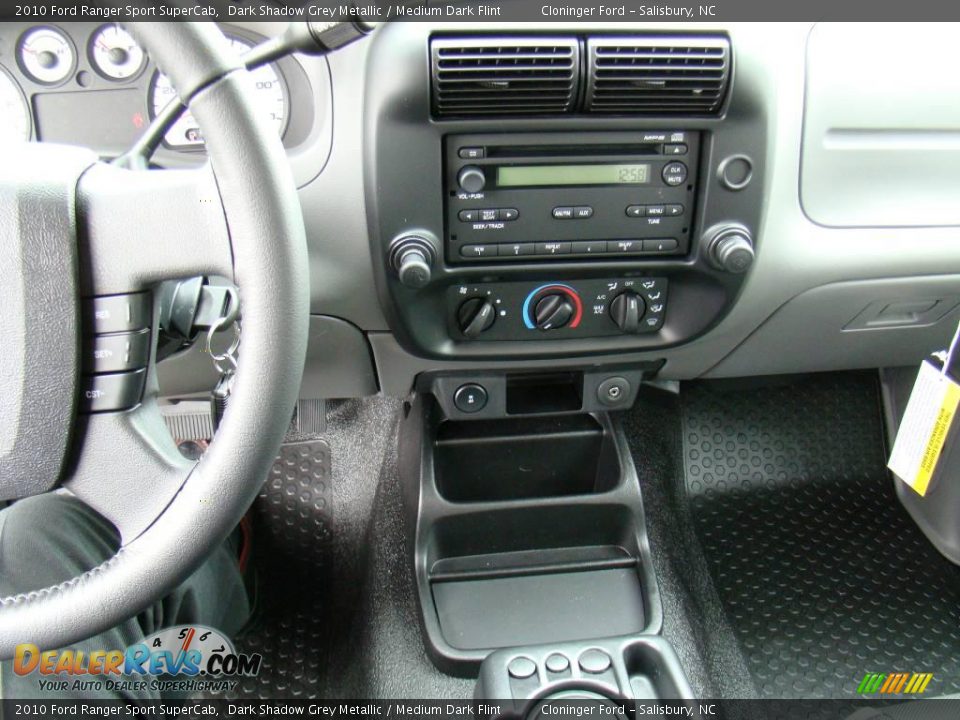 2010 Ford Ranger Sport SuperCab Dark Shadow Grey Metallic / Medium Dark Flint Photo #21