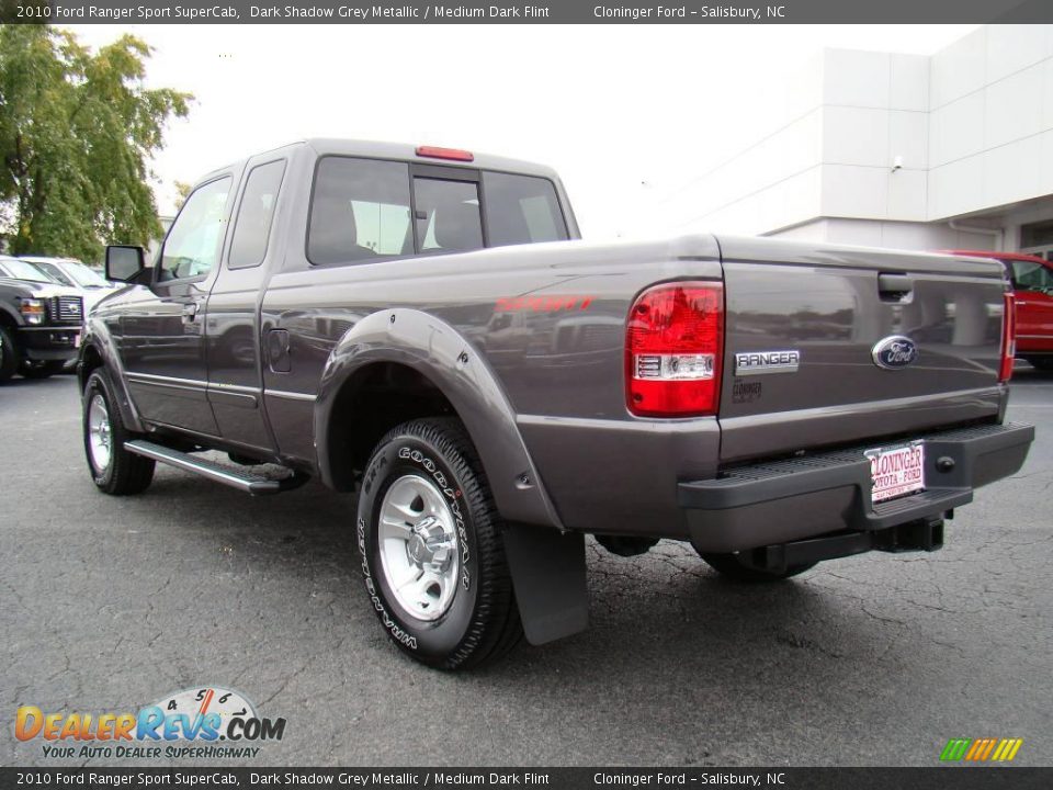2010 Ford Ranger Sport SuperCab Dark Shadow Grey Metallic / Medium Dark Flint Photo #22