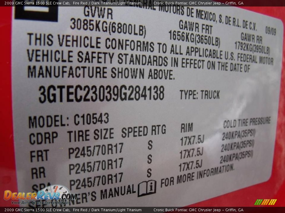 2009 GMC Sierra 1500 SLE Crew Cab Fire Red / Dark Titanium/Light Titanium Photo #22