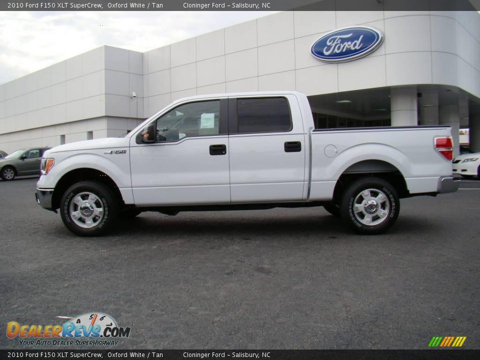 2010 Ford F150 XLT SuperCrew Oxford White / Tan Photo #5