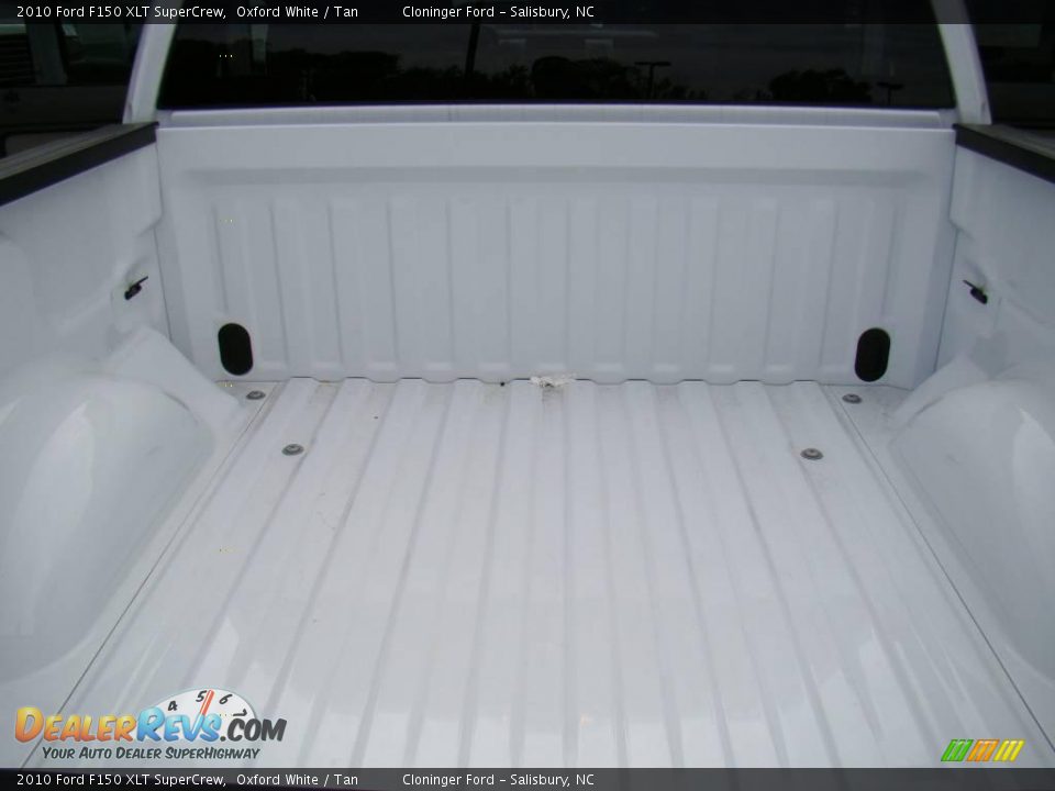 2010 Ford F150 XLT SuperCrew Oxford White / Tan Photo #10