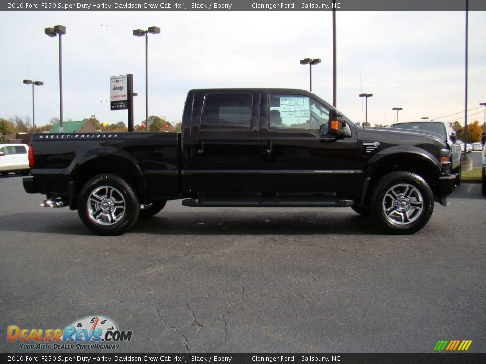 2010 Ford F250 Super Duty Harley-Davidson Crew Cab 4x4 Black / Ebony Photo #2