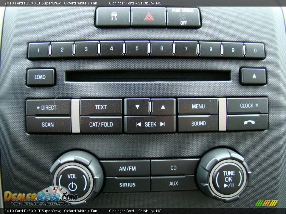 2010 Ford F150 XLT SuperCrew Oxford White / Tan Photo #21
