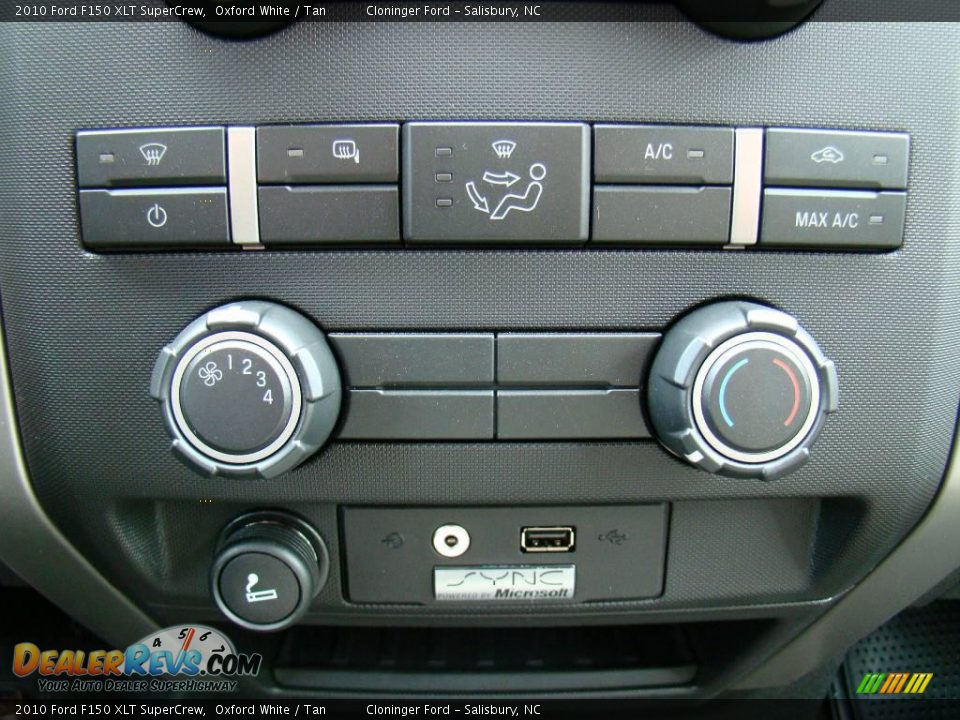 2010 Ford F150 XLT SuperCrew Oxford White / Tan Photo #22