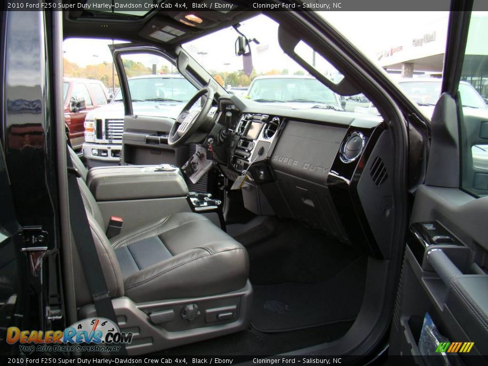 2010 Ford F250 Super Duty Harley-Davidson Crew Cab 4x4 Black / Ebony Photo #12