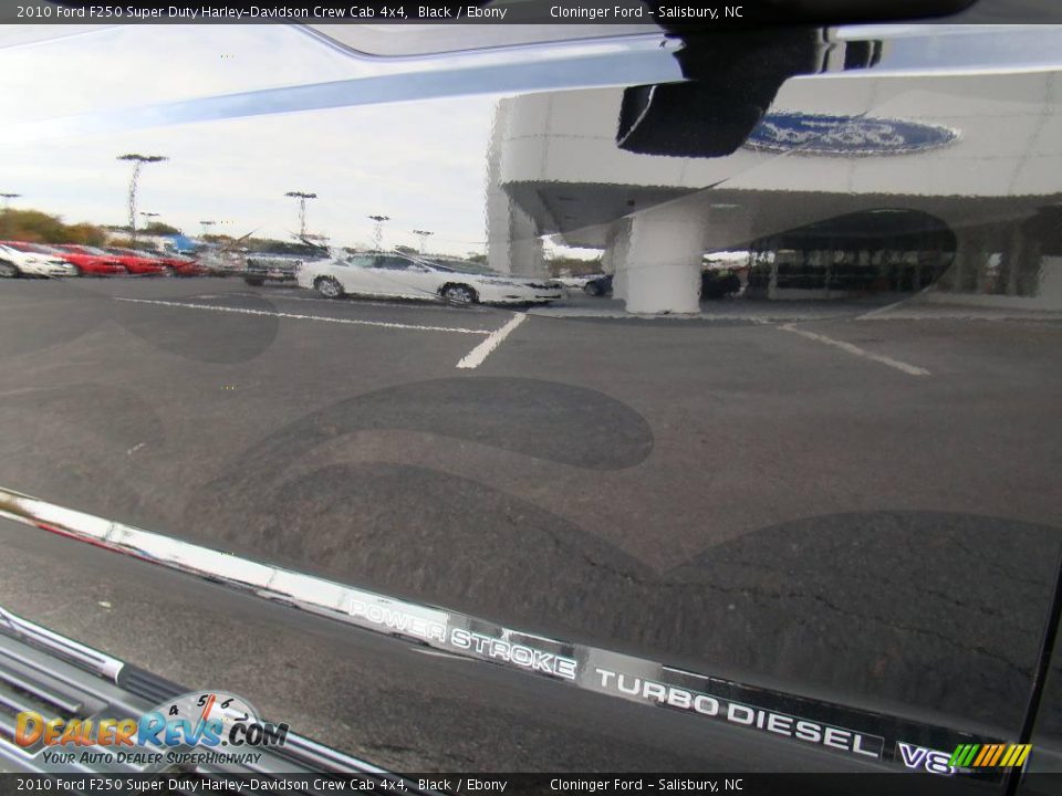 2010 Ford F250 Super Duty Harley-Davidson Crew Cab 4x4 Black / Ebony Photo #16
