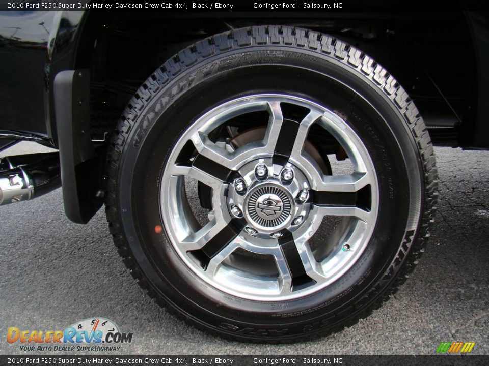 2010 Ford F250 Super Duty Harley-Davidson Crew Cab 4x4 Black / Ebony Photo #17
