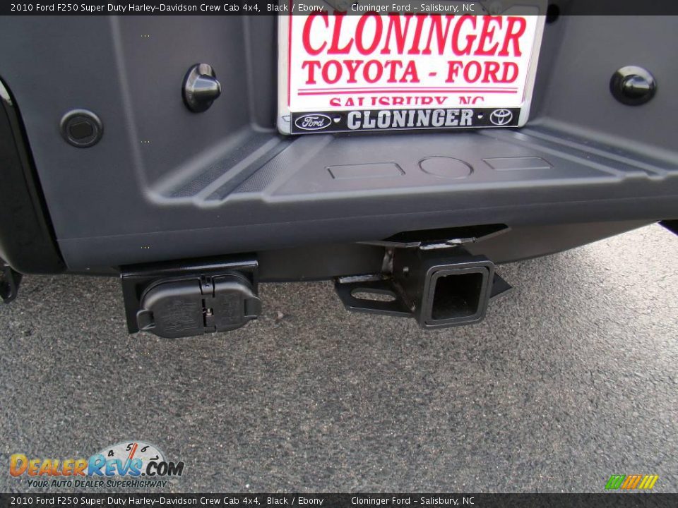 2010 Ford F250 Super Duty Harley-Davidson Crew Cab 4x4 Black / Ebony Photo #19