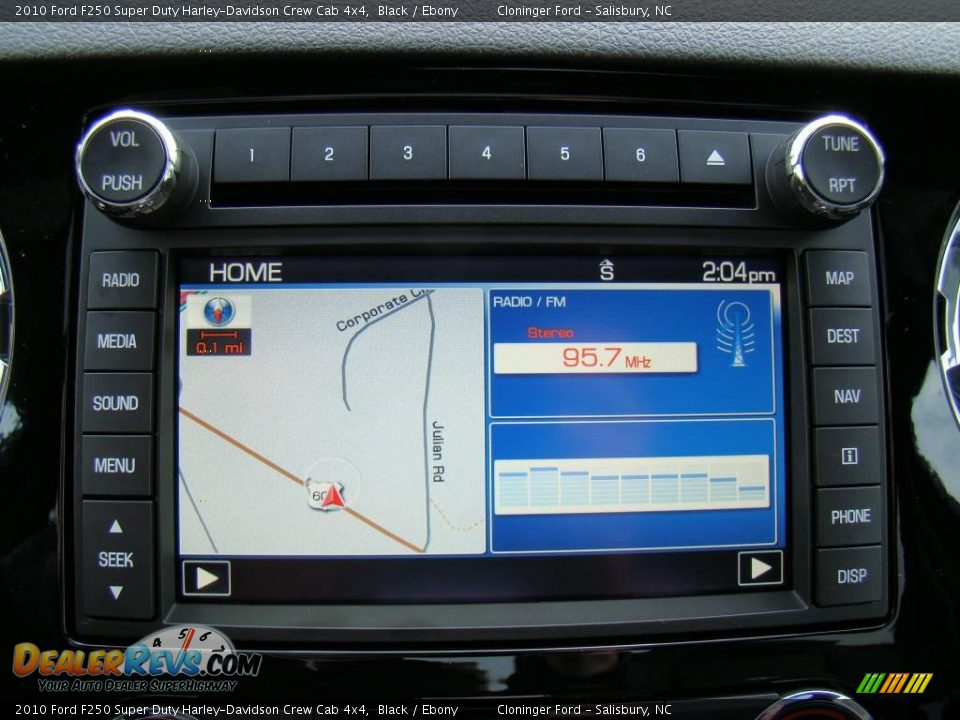 2010 Ford F250 Super Duty Harley-Davidson Crew Cab 4x4 Black / Ebony Photo #25