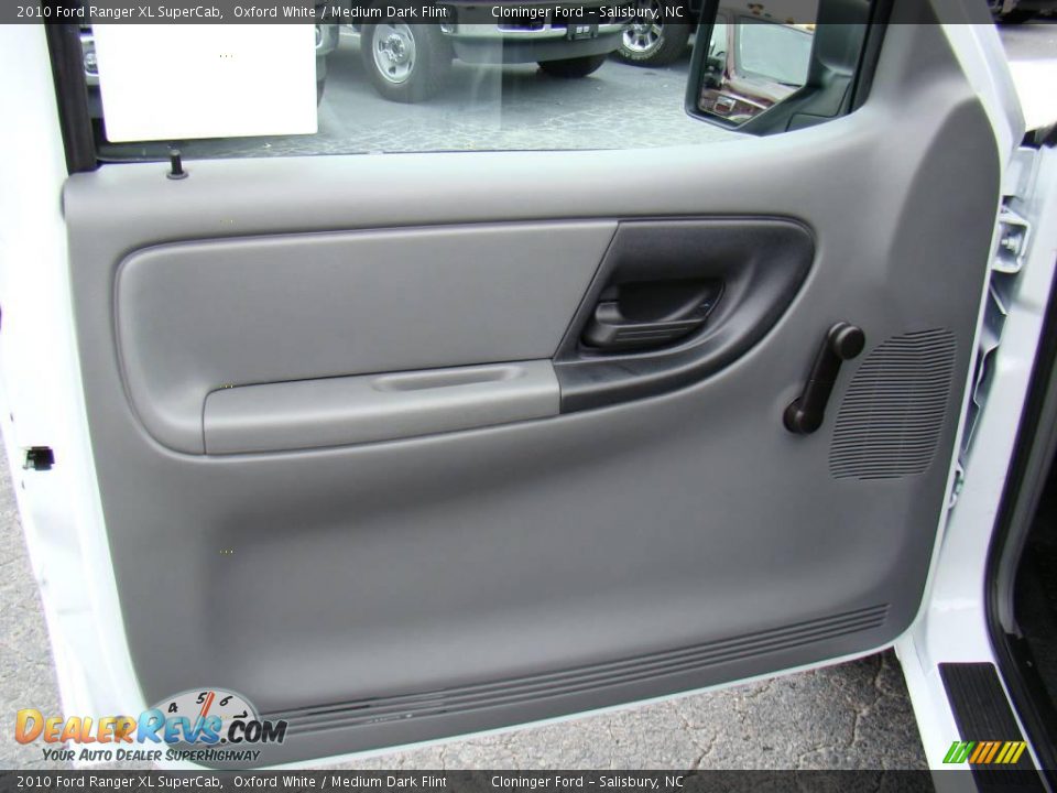 2010 Ford Ranger XL SuperCab Oxford White / Medium Dark Flint Photo #14