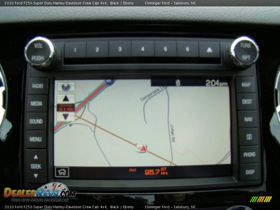 2010 Ford F250 Super Duty Harley-Davidson Crew Cab 4x4 Black / Ebony Photo #26