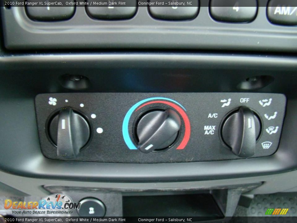 2010 Ford Ranger XL SuperCab Oxford White / Medium Dark Flint Photo #19