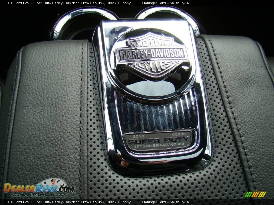 2010 Ford F250 Super Duty Harley-Davidson Crew Cab 4x4 Black / Ebony Photo #34