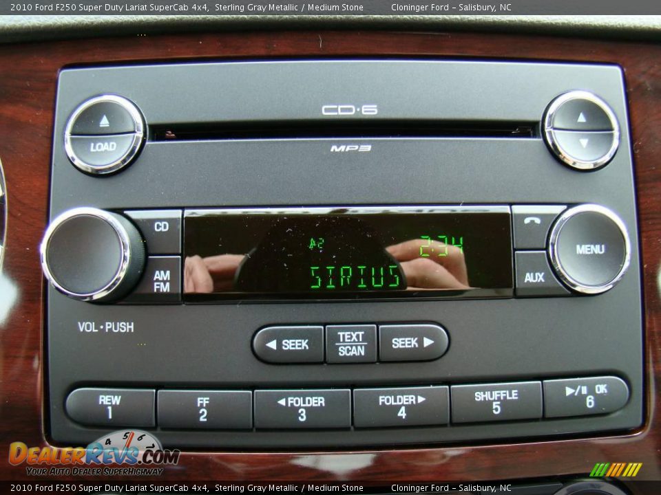 2010 Ford F250 Super Duty Lariat SuperCab 4x4 Sterling Gray Metallic / Medium Stone Photo #23