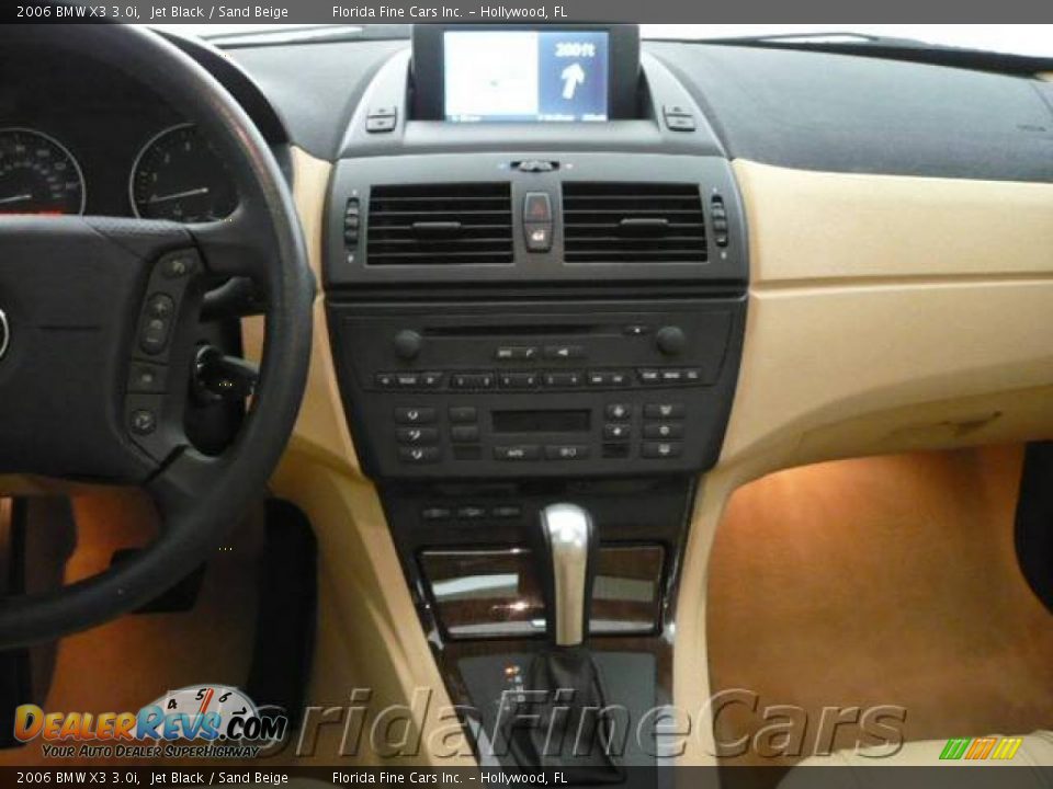 2006 BMW X3 3.0i Jet Black / Sand Beige Photo #18