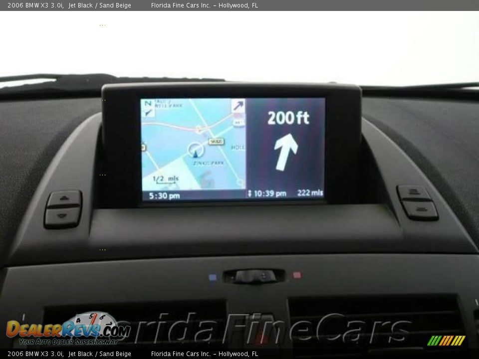 2006 BMW X3 3.0i Jet Black / Sand Beige Photo #19
