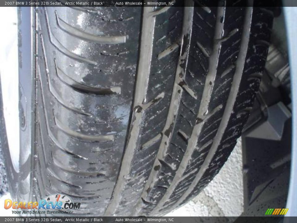 2007 BMW 3 Series 328i Sedan Arctic Metallic / Black Photo #5