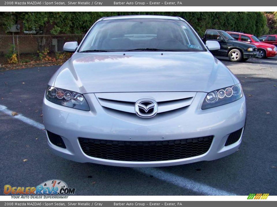 2008 Mazda MAZDA6 i Sport Sedan Silver Metallic / Gray Photo #2