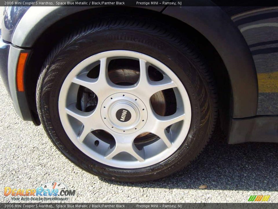 2006 Mini Cooper S Hardtop Space Blue Metallic / Black/Panther Black Photo #5