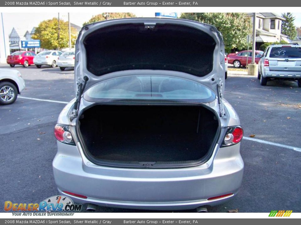 2008 Mazda MAZDA6 i Sport Sedan Silver Metallic / Gray Photo #21