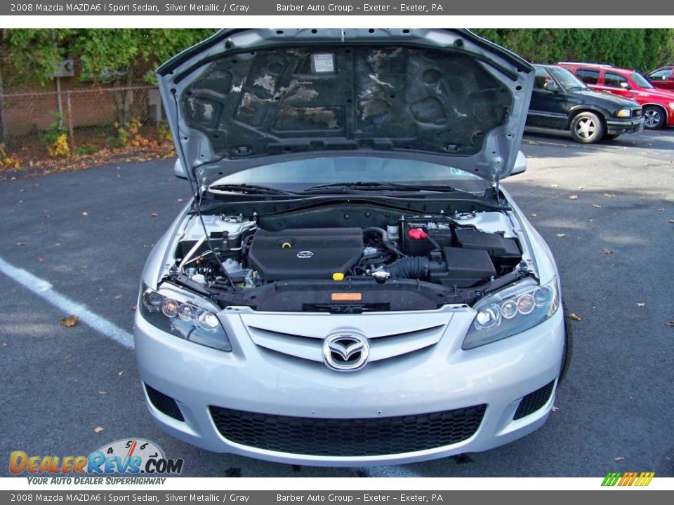 2008 Mazda MAZDA6 i Sport Sedan Silver Metallic / Gray Photo #23
