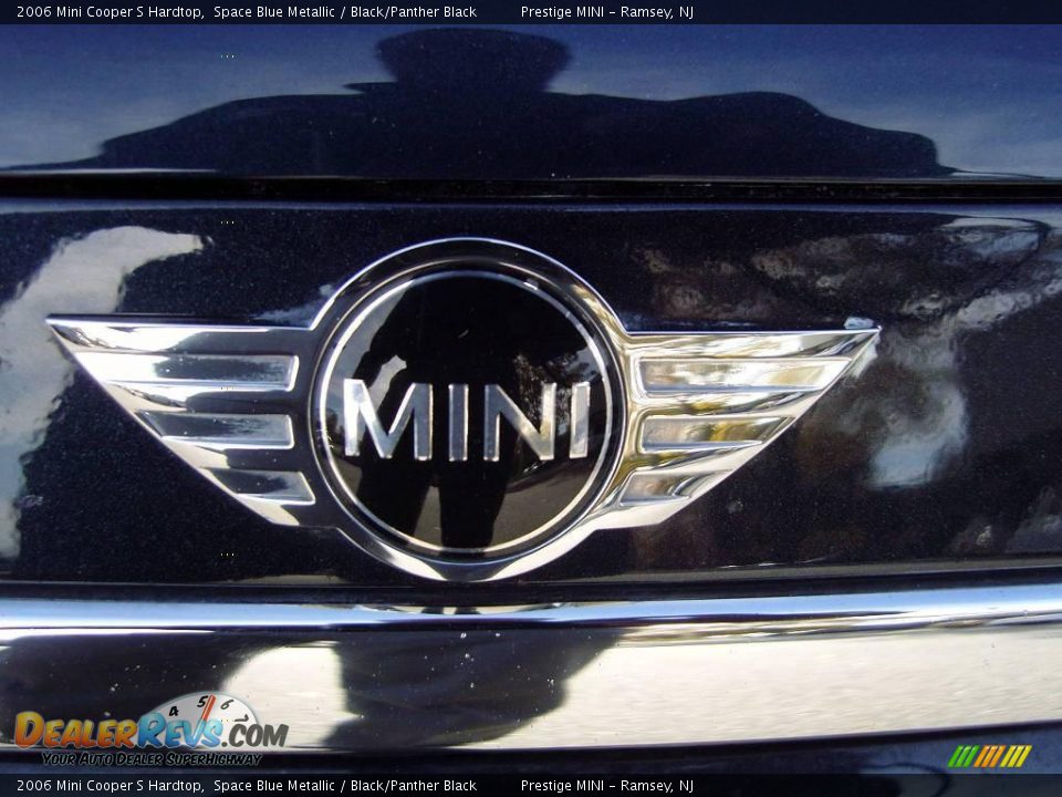 2006 Mini Cooper S Hardtop Space Blue Metallic / Black/Panther Black Photo #13