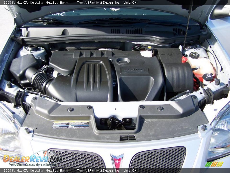 2009 Pontiac G5 Quicksilver Metallic / Ebony Photo #11