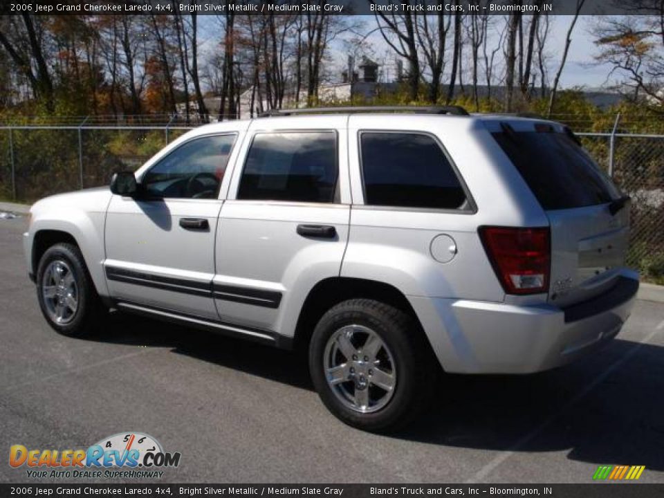 2006 Jeep Grand Cherokee Laredo 4x4 Bright Silver Metallic / Medium Slate Gray Photo #3