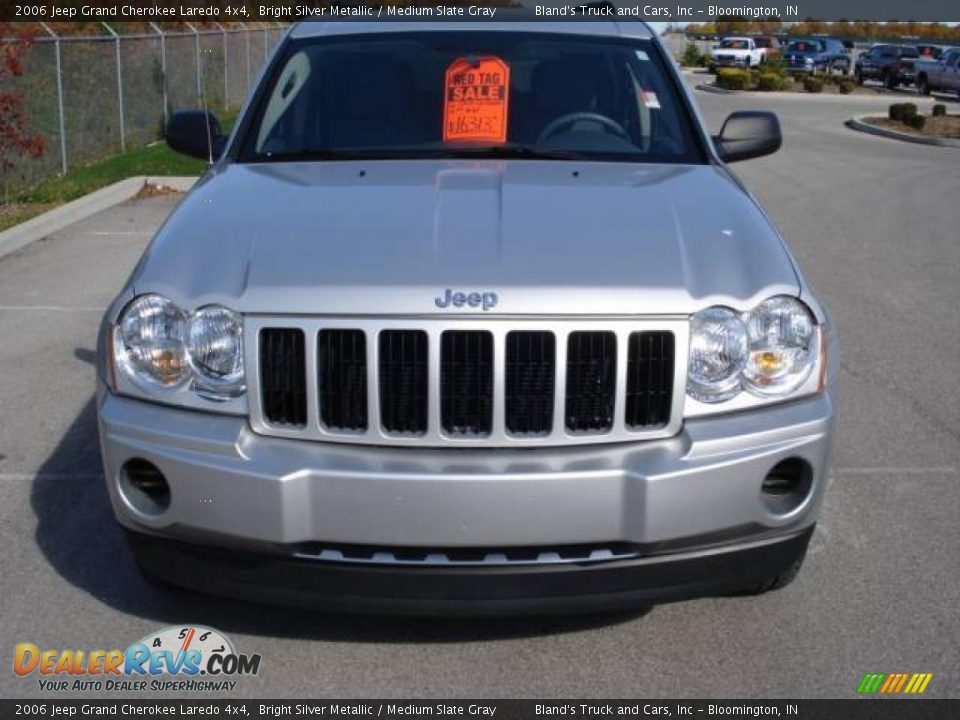 2006 Jeep Grand Cherokee Laredo 4x4 Bright Silver Metallic / Medium Slate Gray Photo #6
