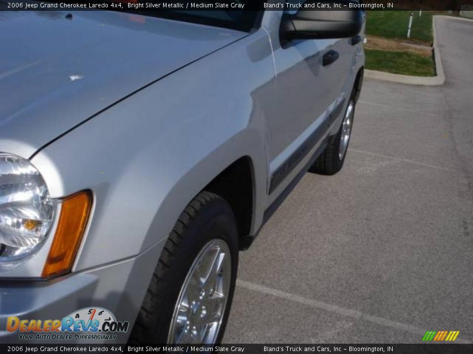 2006 Jeep Grand Cherokee Laredo 4x4 Bright Silver Metallic / Medium Slate Gray Photo #7