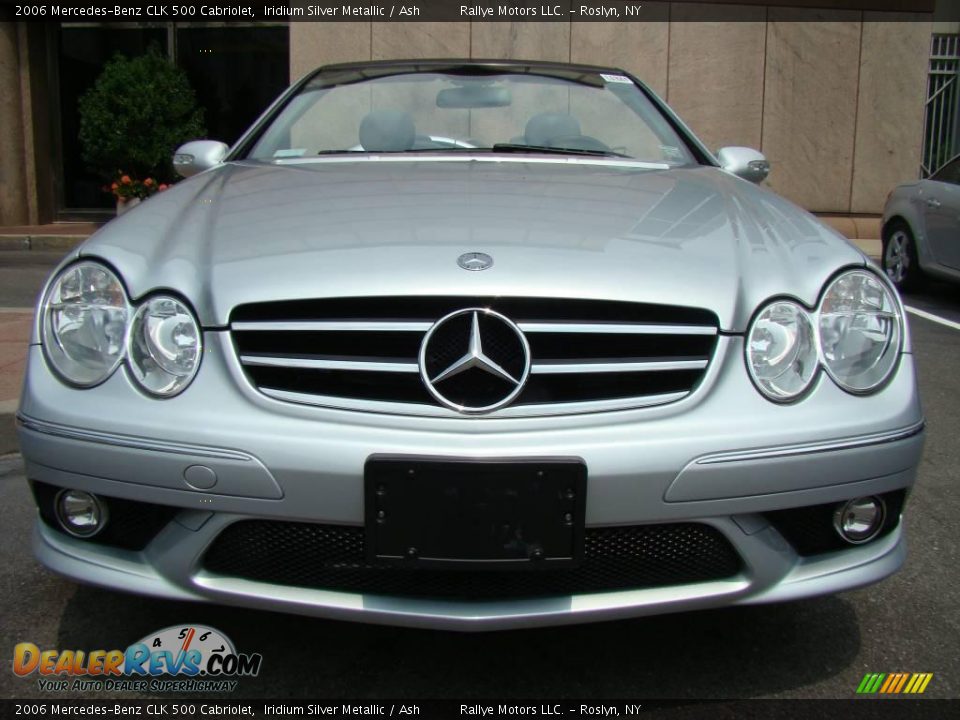 2006 Mercedes-Benz CLK 500 Cabriolet Iridium Silver Metallic / Ash Photo #2