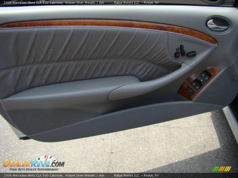 2006 Mercedes-Benz CLK 500 Cabriolet Iridium Silver Metallic / Ash Photo #7